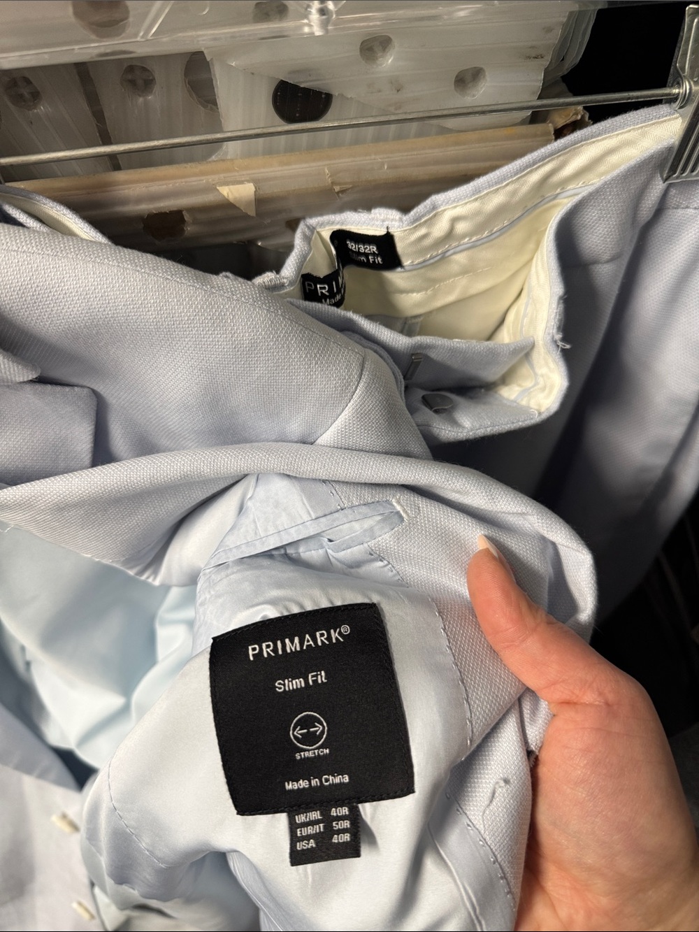 Primark suit 40R jacket 32R pants // 092619 - Picture 2 of 2